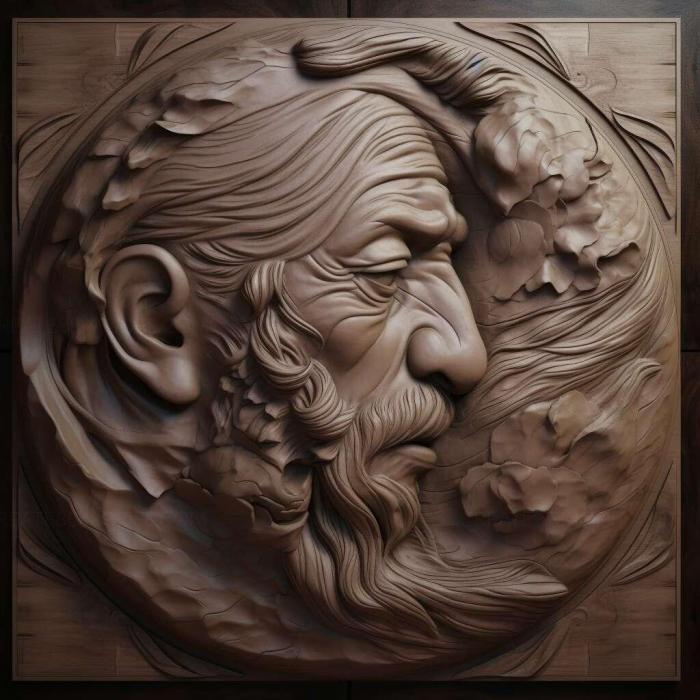 نموذج ثلاثي الأبعاد لآلة CNC 3D Art 